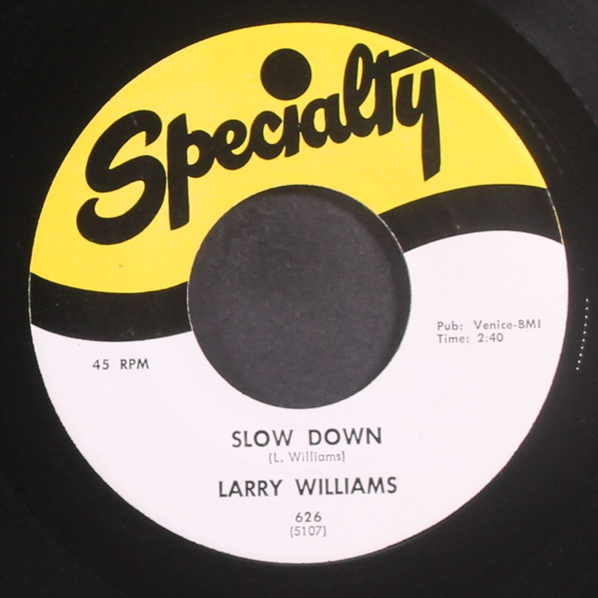 slow down / dizzy, miss lizzy by LARRY WILLIAMS