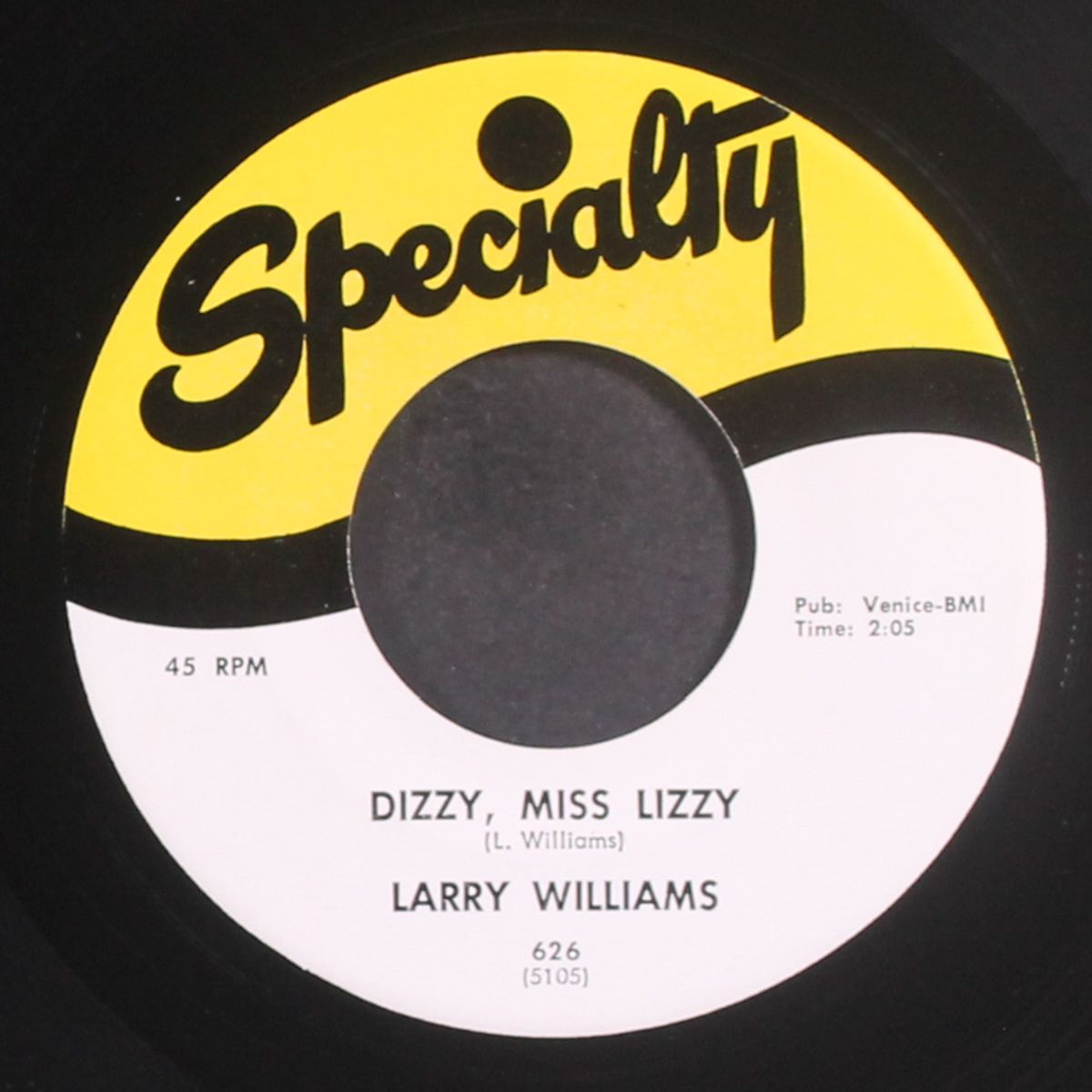slow down / dizzy, miss lizzy by LARRY WILLIAMS