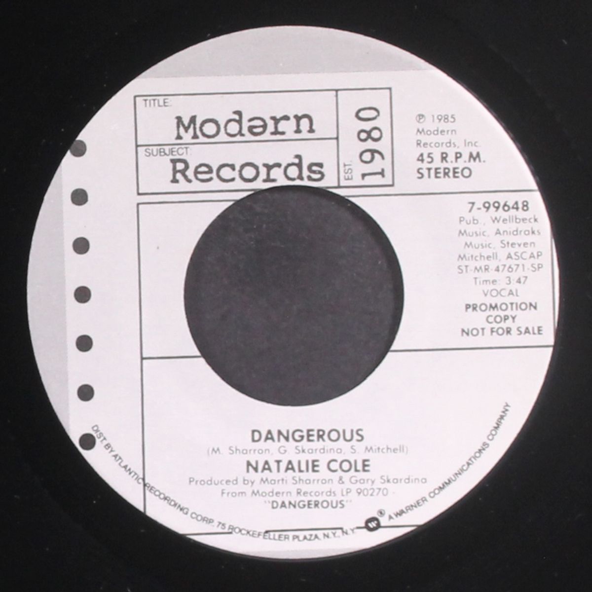 dangerous / same by NATALIE COLE