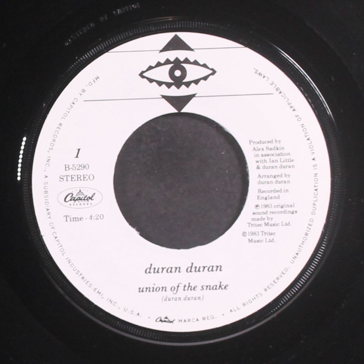 union of the snake by DURAN DURAN