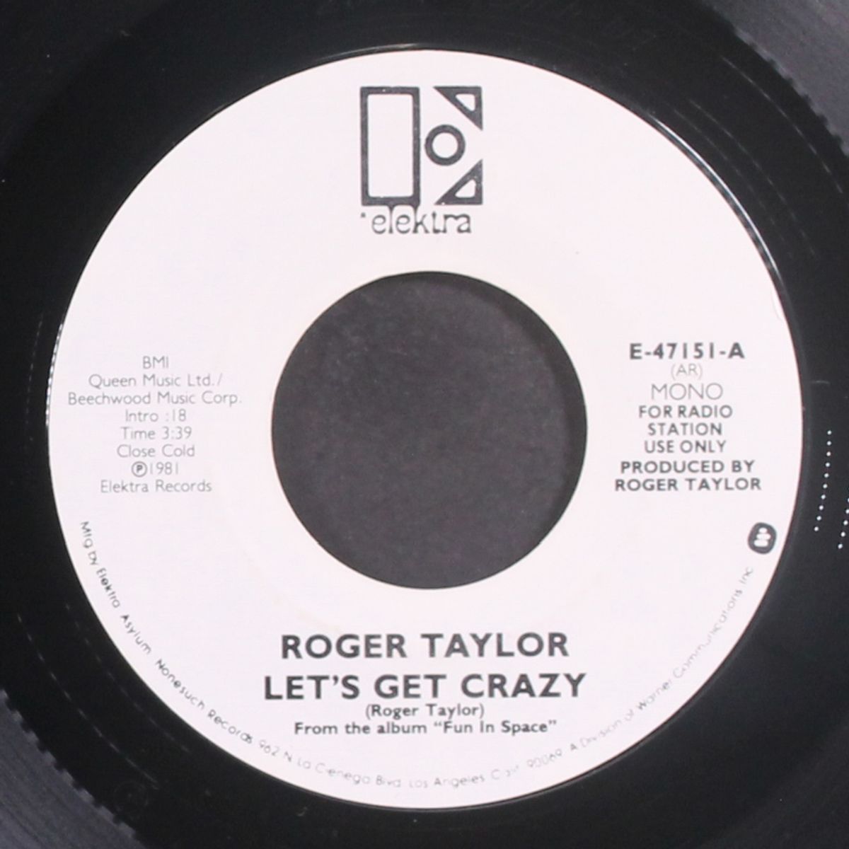 let's get crazy / mono by ROGER TAYLOR
