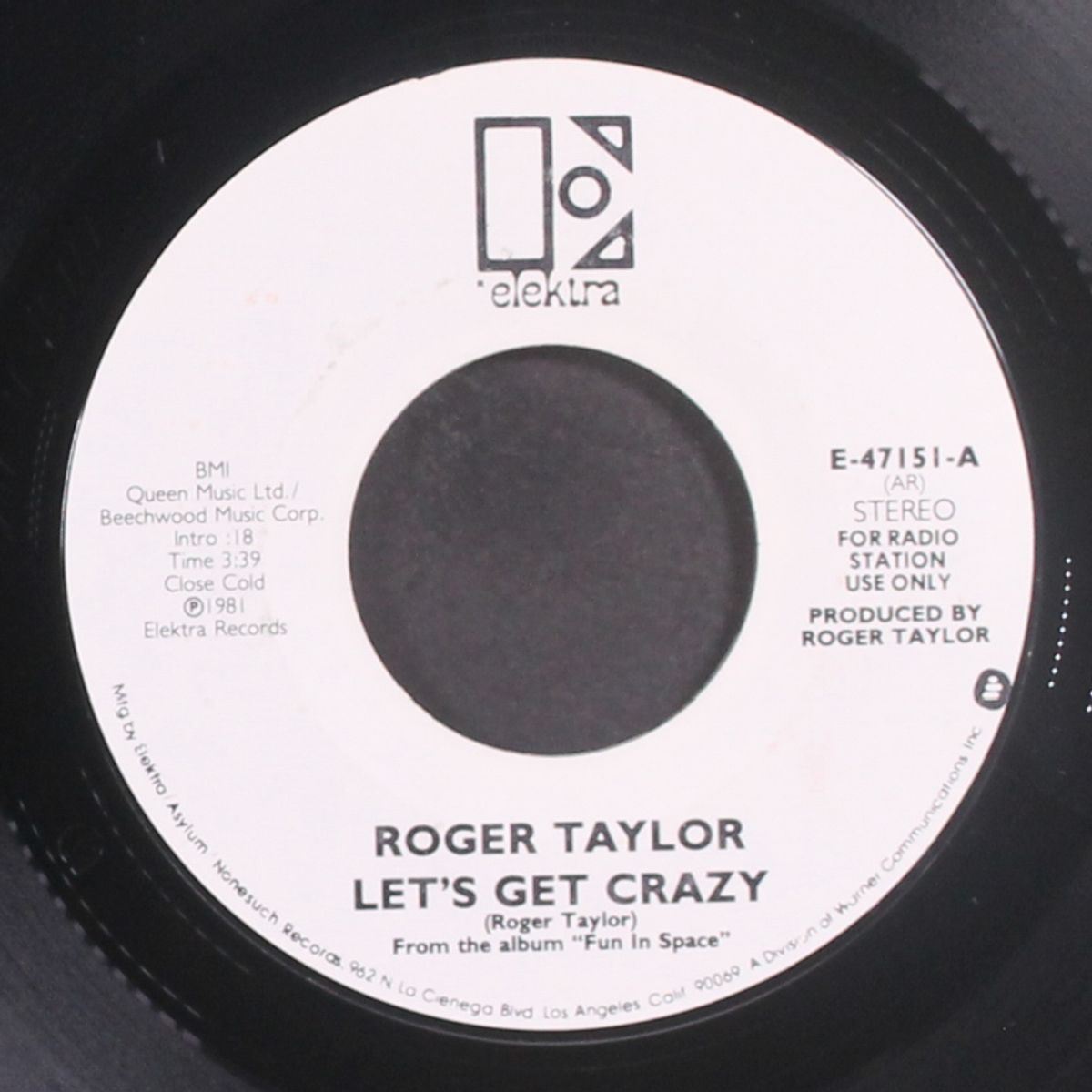 let's get crazy / mono by ROGER TAYLOR