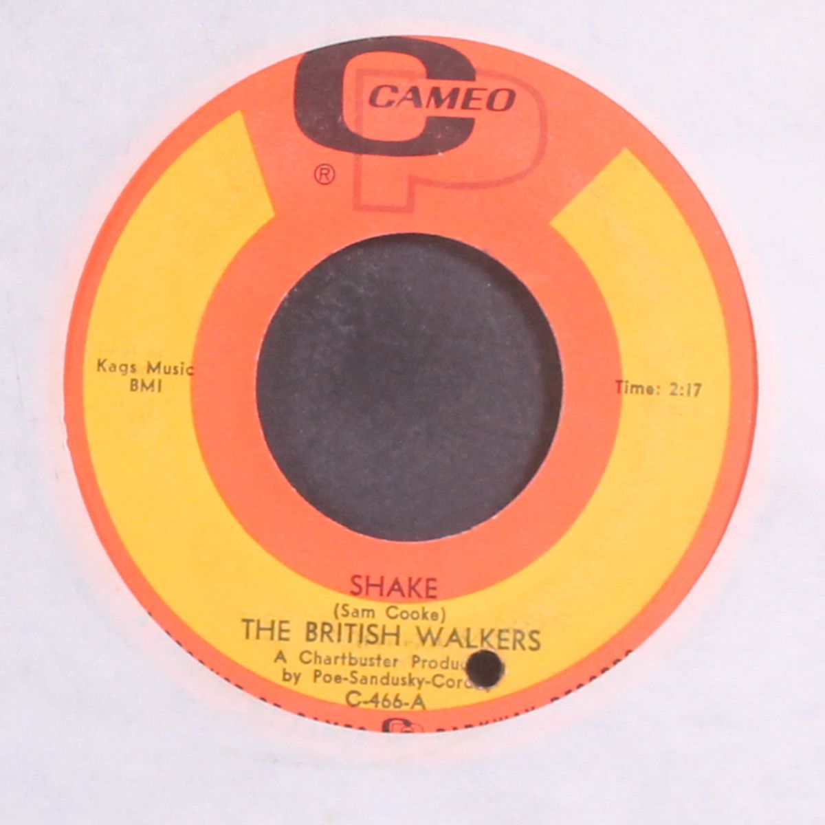 shake / that was yesterday by BRITISH WALKERS