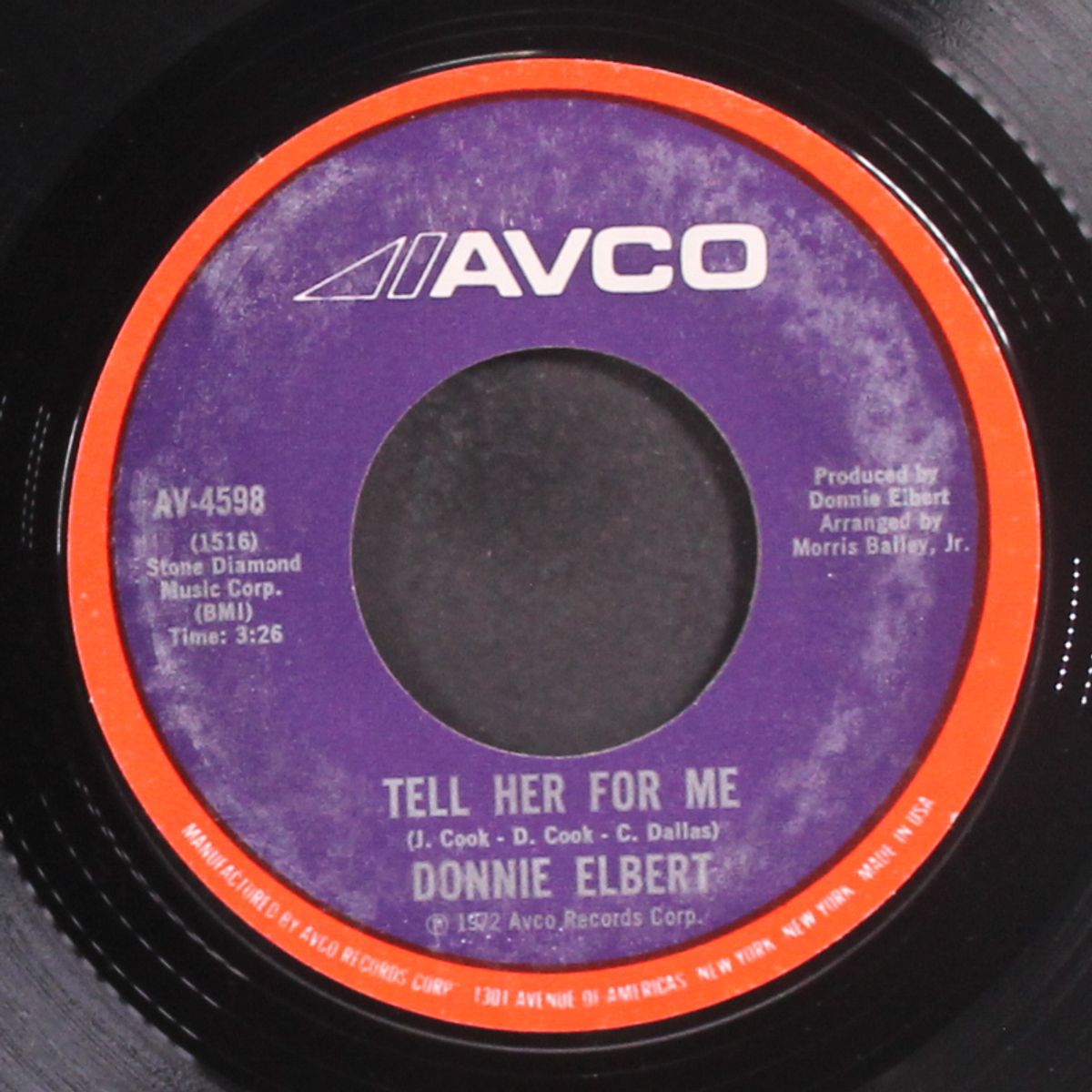 tell her for me / ooo baby, baby by DONNIE ELBERT