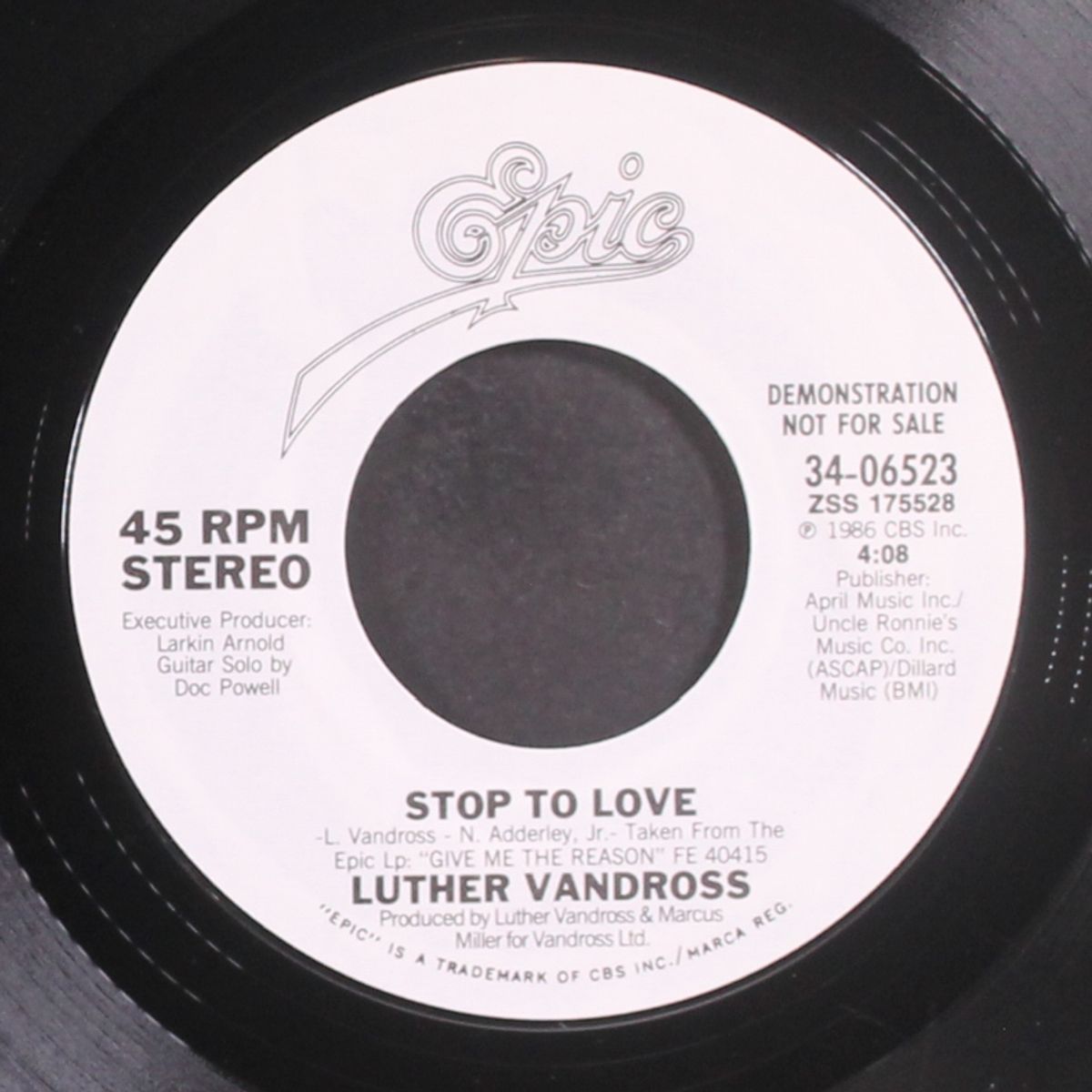 stop to love / same by LUTHER VANDROSS