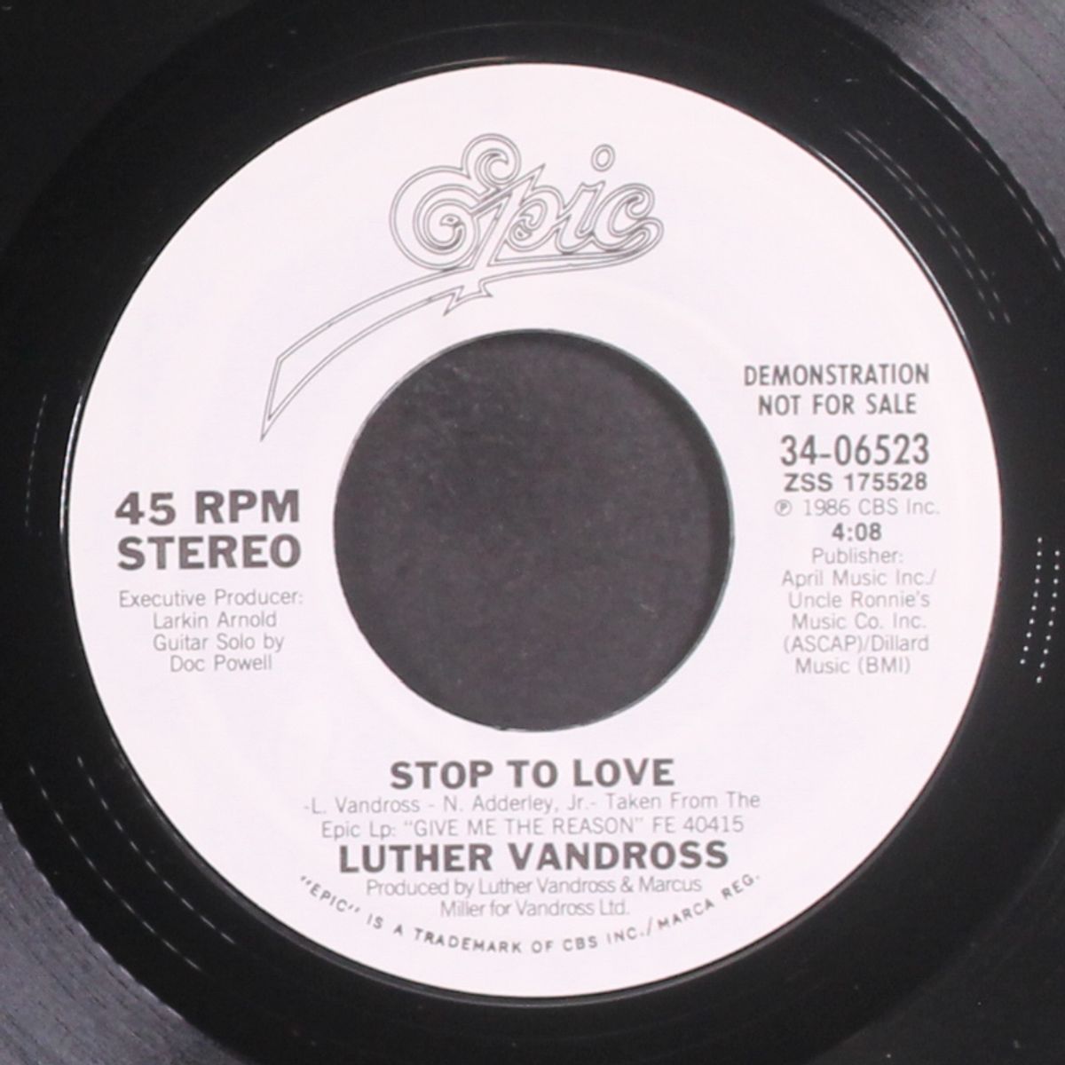 stop to love / same by LUTHER VANDROSS