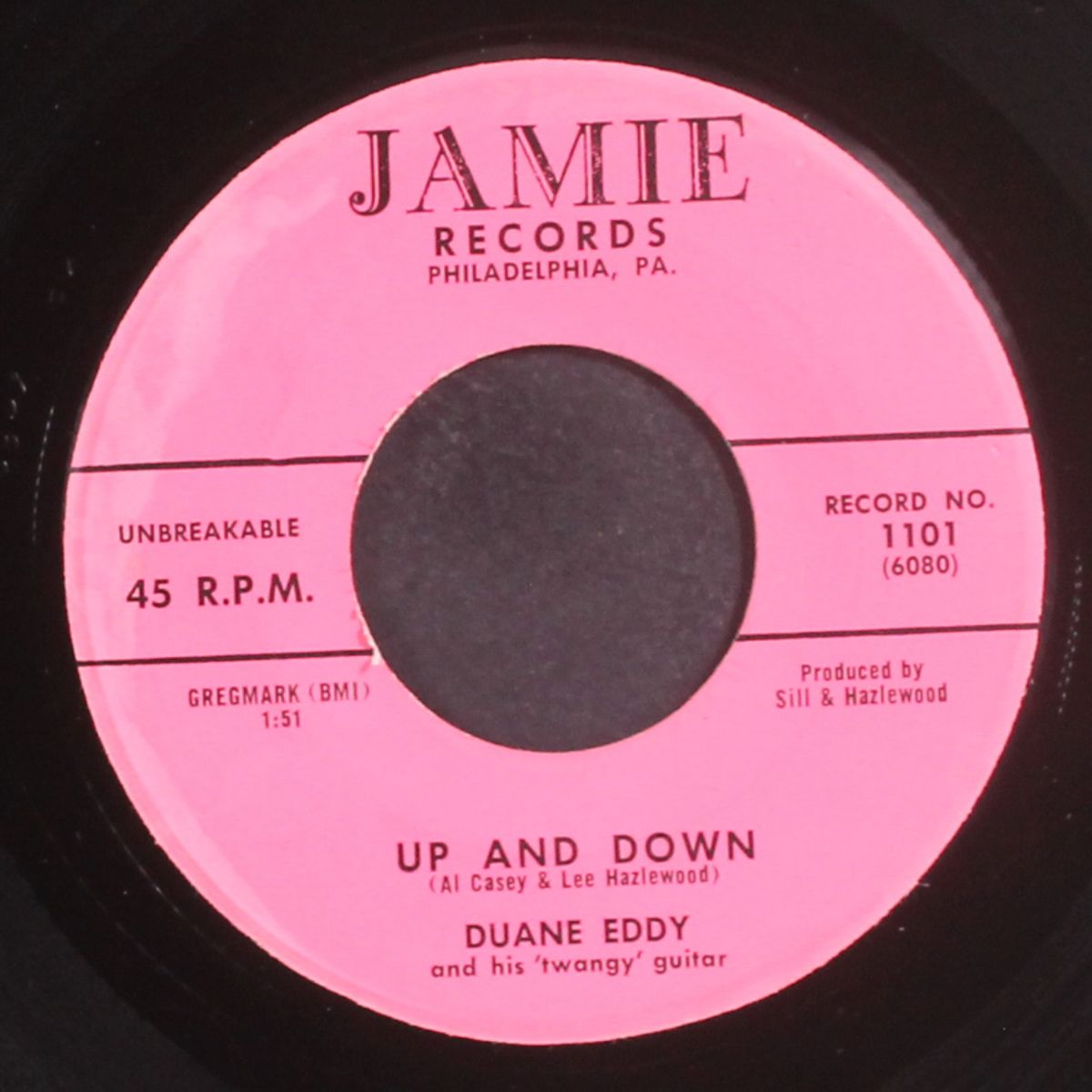 moovin' n' groovin' / up and down by DUANE EDDY