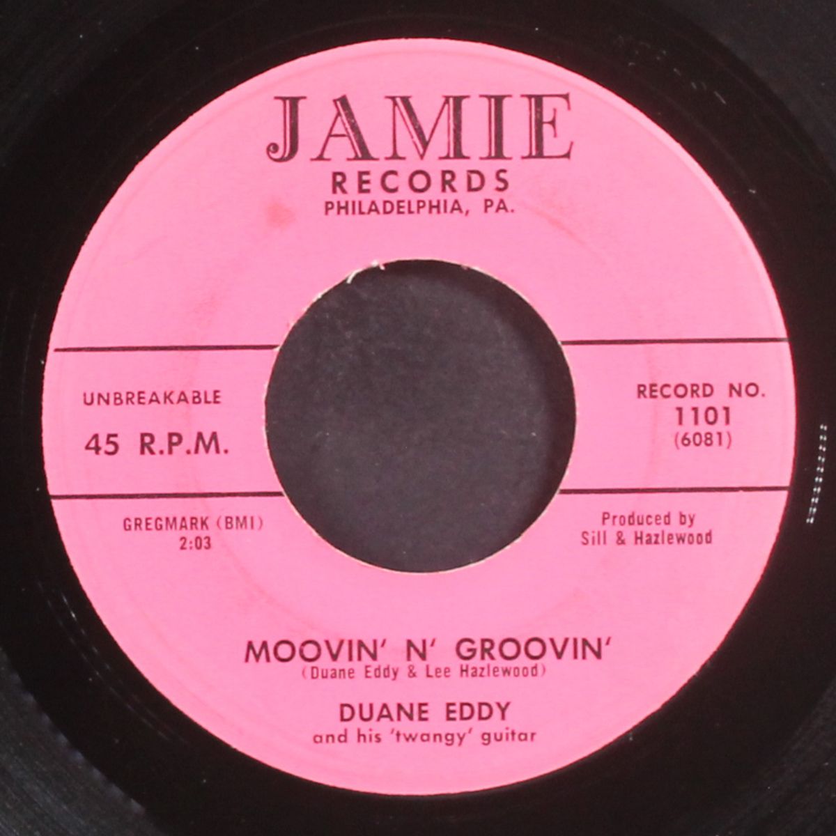 moovin' n' groovin' / up and down by DUANE EDDY