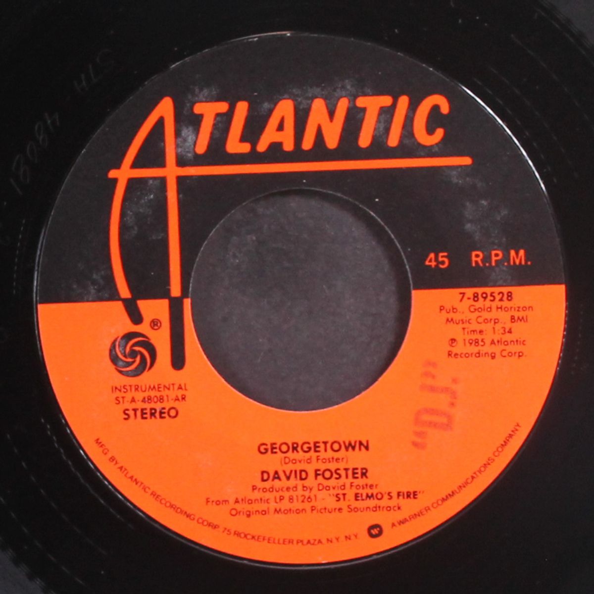 love theme from st. elmo's fire / georgetown by DAVID FOSTER