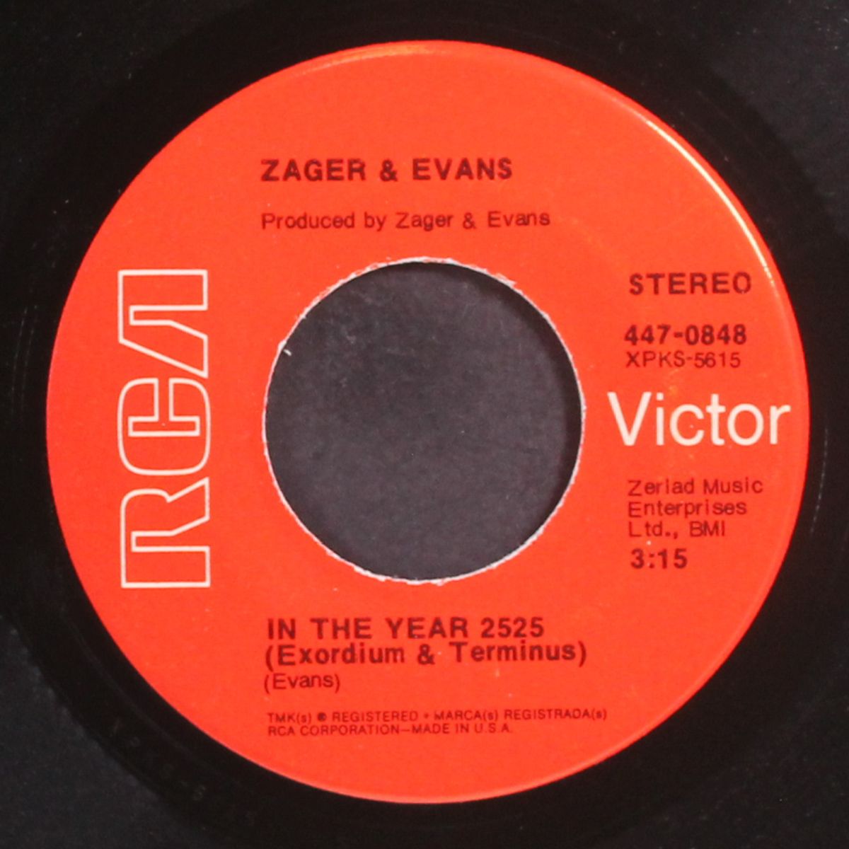 in the year 2525 by ZAGER & EVANS
