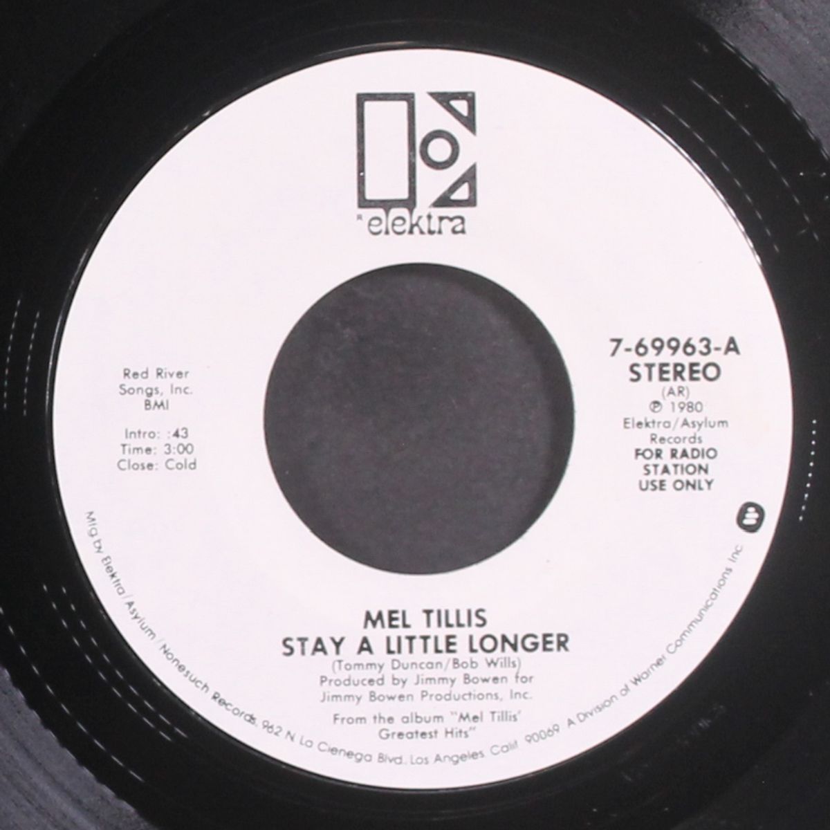stay a little longer by MEL TILLIS