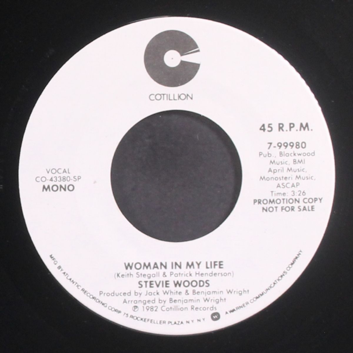 woman in my life / mono by STEVIE WOODS