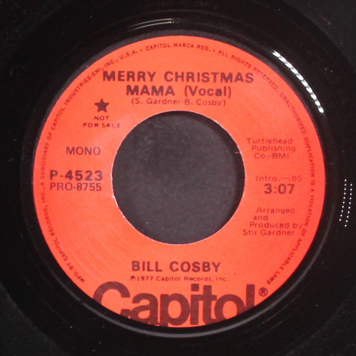 merry christmas mama (vocal) / mono by BILL COSBY
