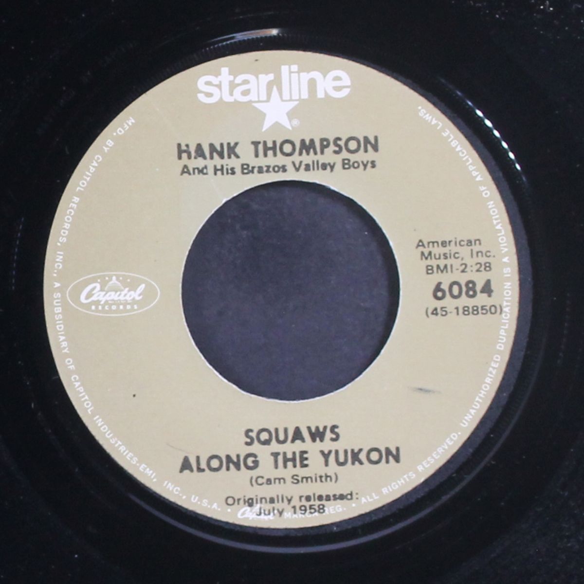 humpy dumpty heart / squaws along the yukon by HANK THOMPSON