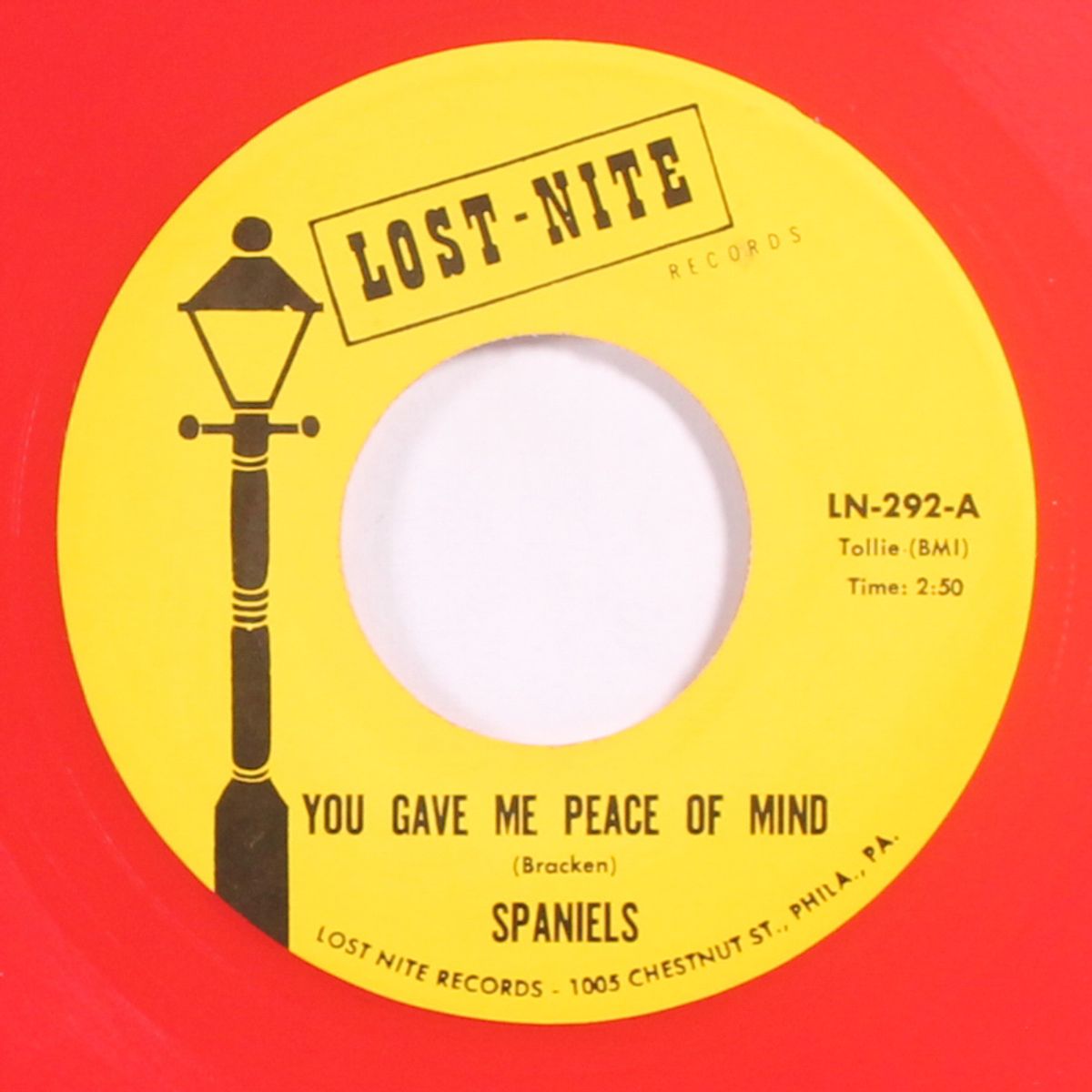 you gave me peace of mind / please don't tease by SPANIELS