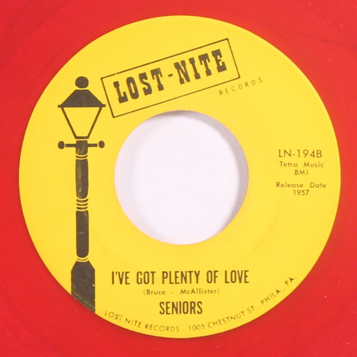 evening shadows falling / i've got plenty of love by SENIORS