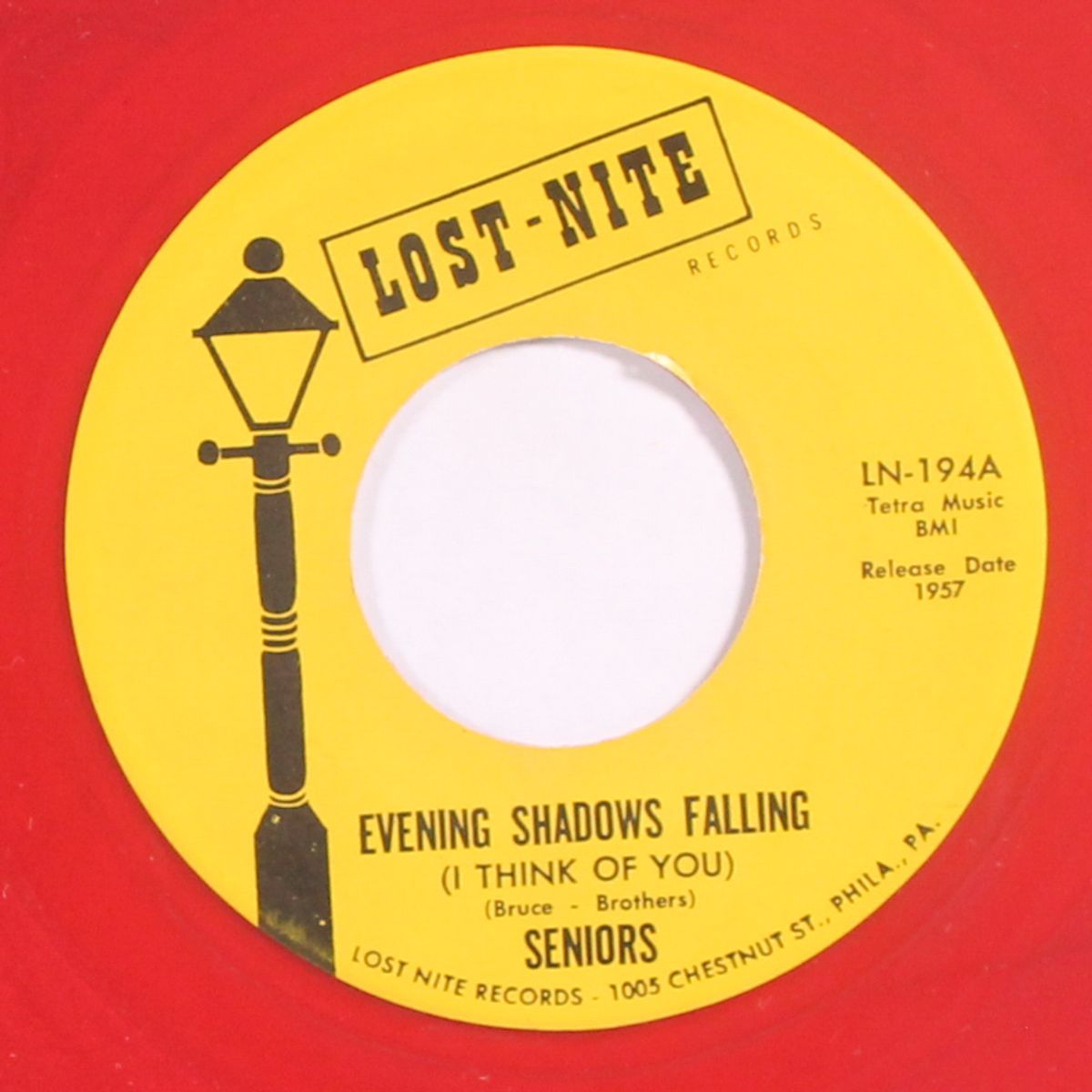evening shadows falling / i've got plenty of love by SENIORS