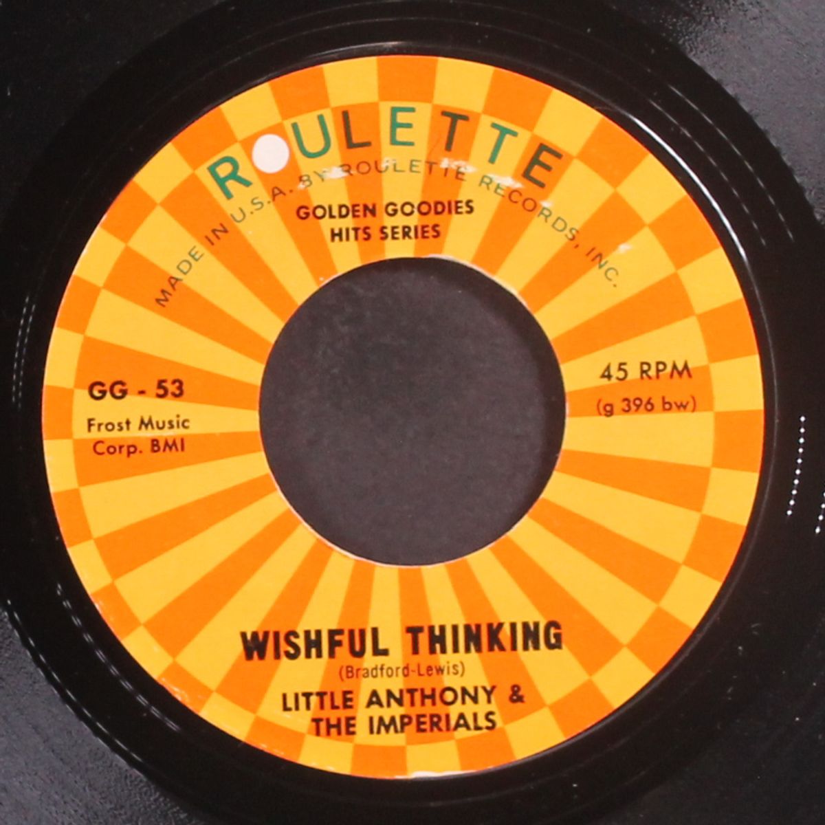 two people in the world / wishful thinking by LITTLE ANTHONY & IMPERIALS