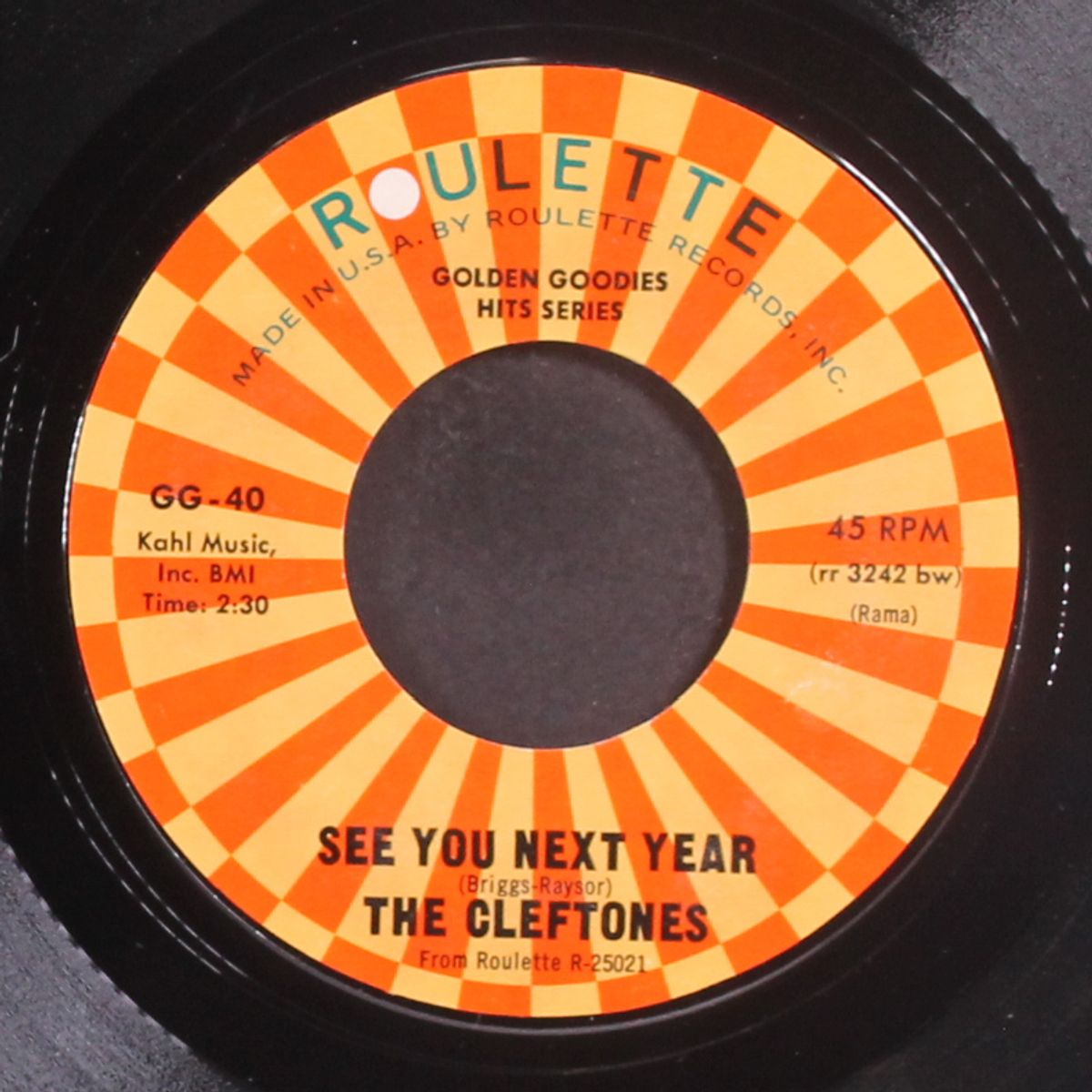 you, baby, you / see you next year by CLEFTONES