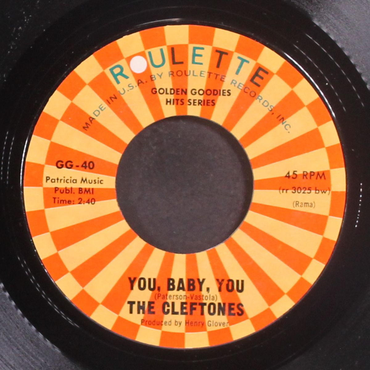 you, baby, you / see you next year by CLEFTONES