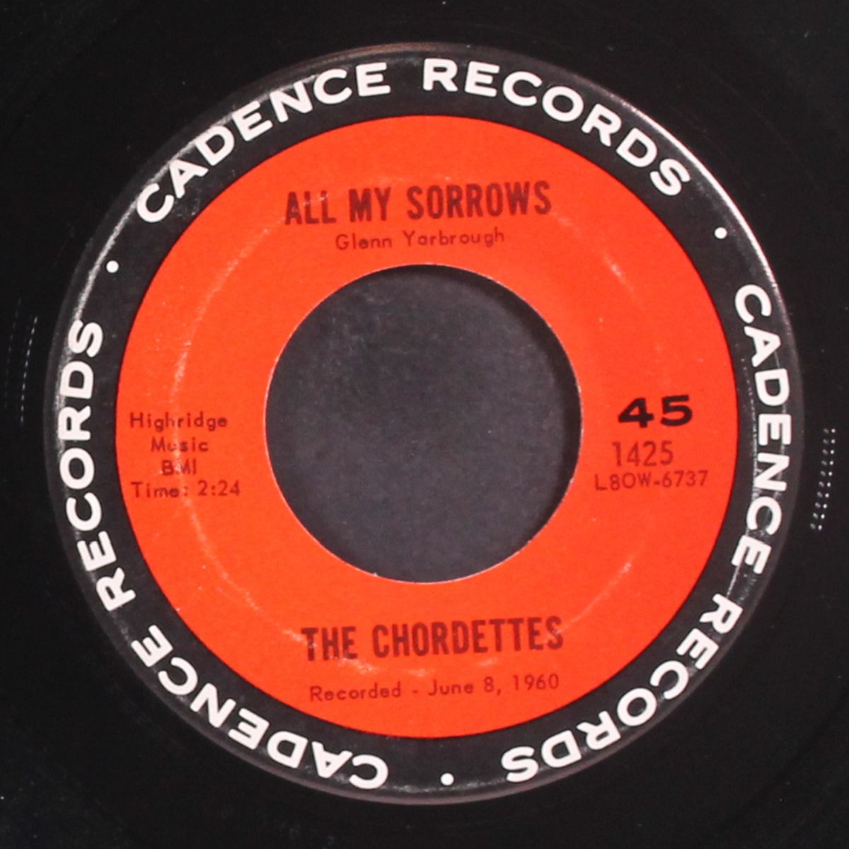 in the deep blue sea / all my sorrows by CHORDETTES