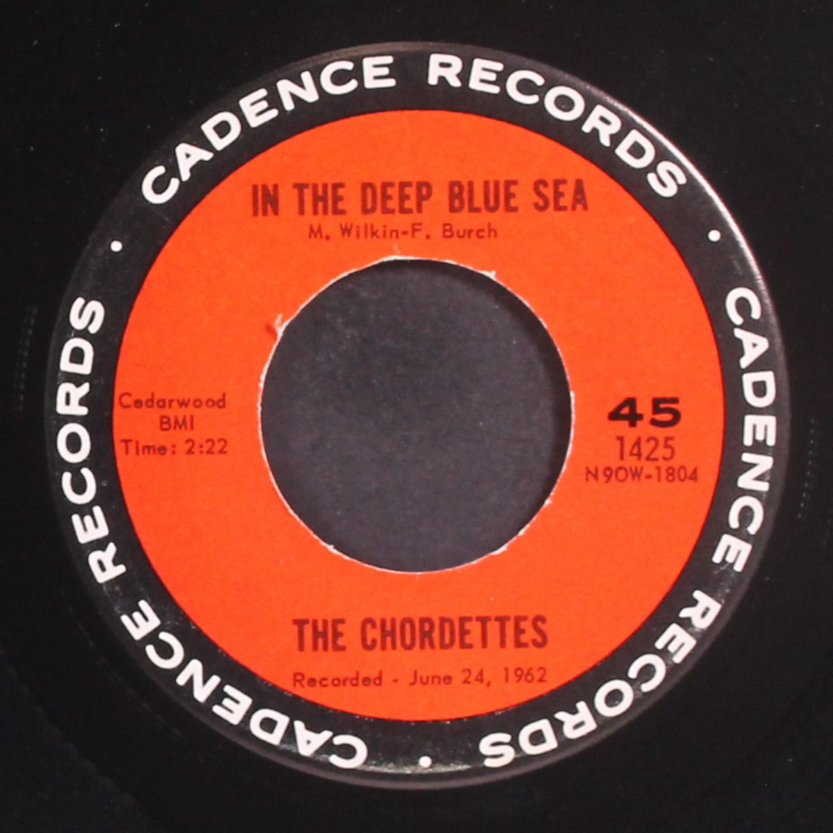 in the deep blue sea / all my sorrows by CHORDETTES