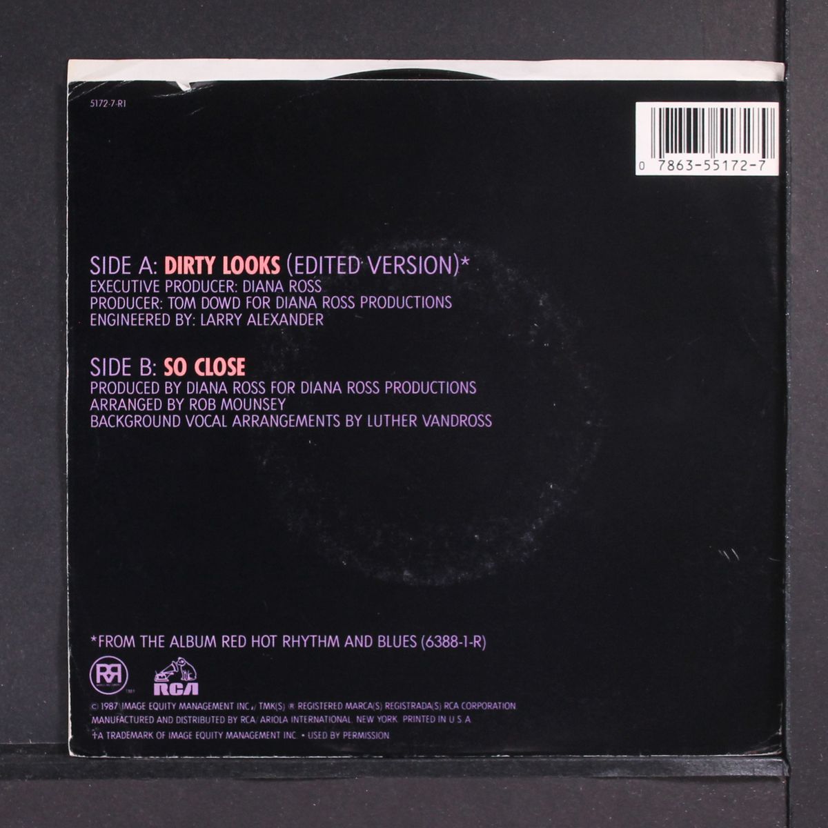 dirty looks / same by DIANA ROSS