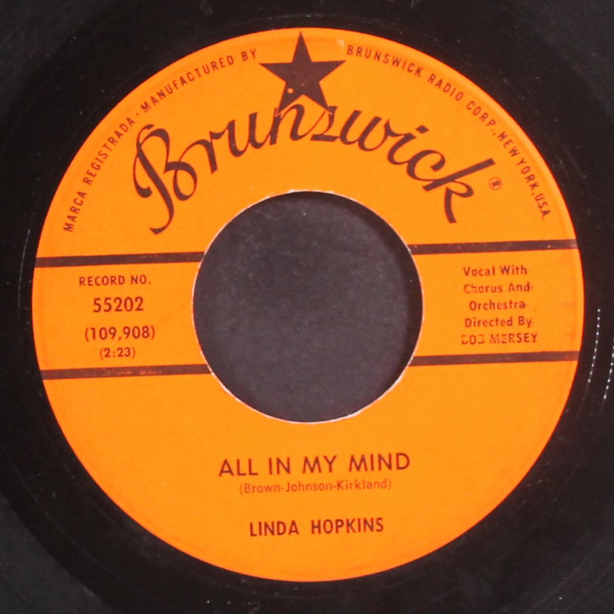 all in my mind / i diddie dum dum by LINDA HOPKINS