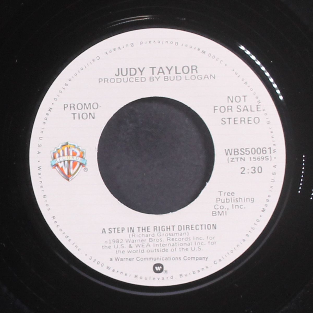 a step in the right direction / mono by JUDY TAYLOR