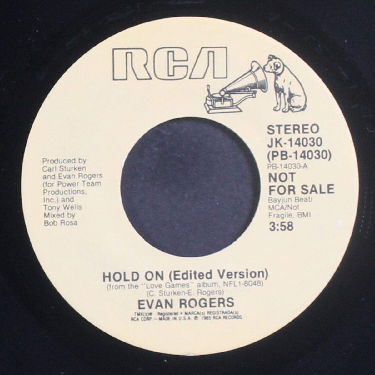 hold on / same by EVAN ROGERS