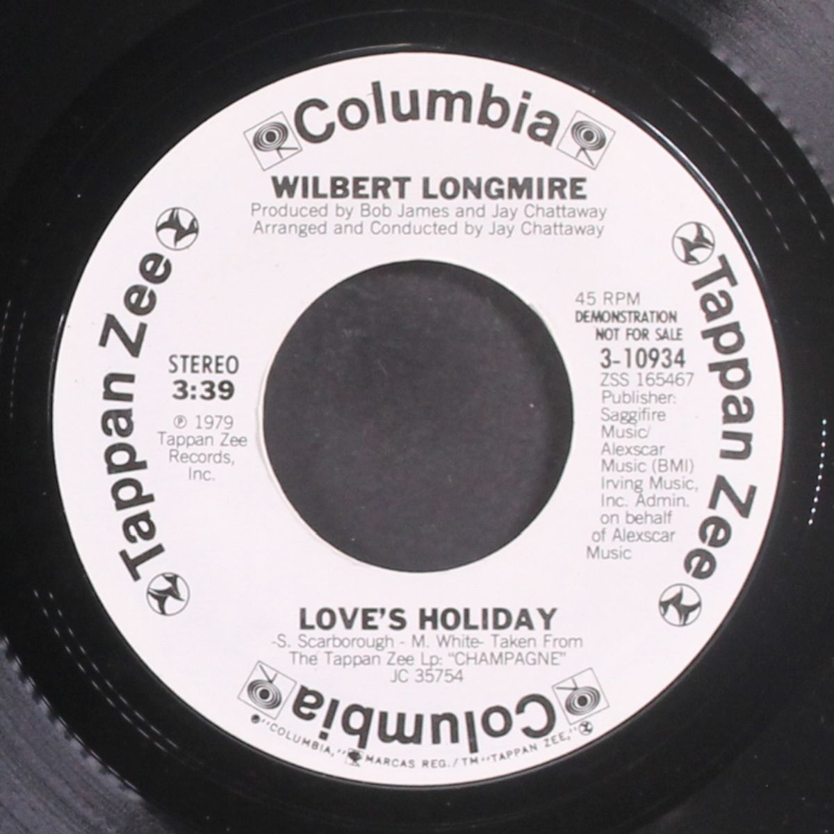 love's holiday / mono by WILBERT LONGMIRE