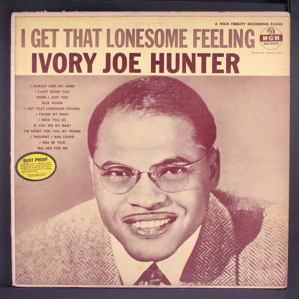 i get that lonesome feeling by IVORY JOE HUNTER