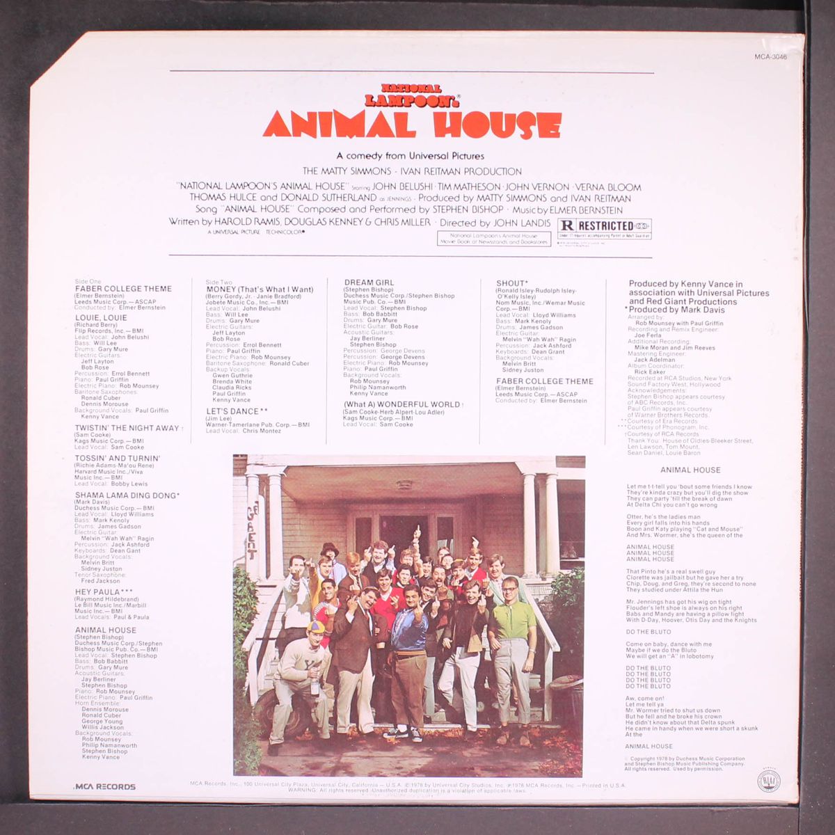 animal house by SOUNDTRACK