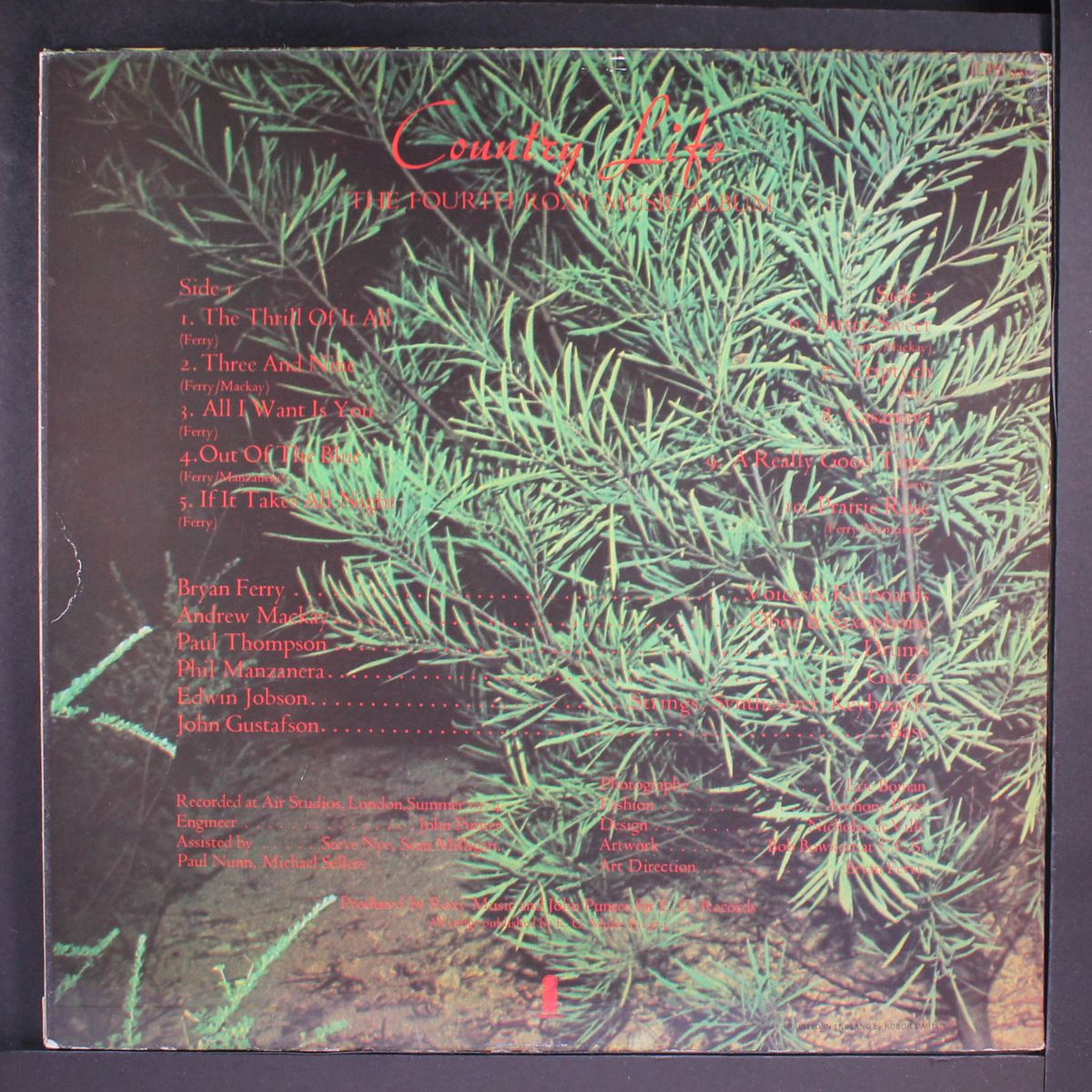 country life by ROXY MUSIC