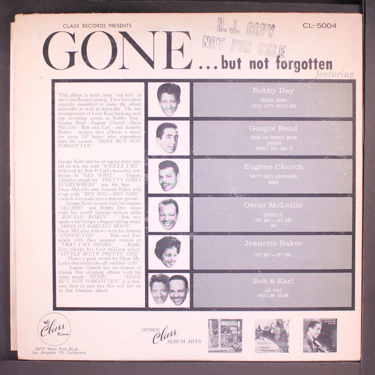 gone...but not forgotten! by VARIOUS