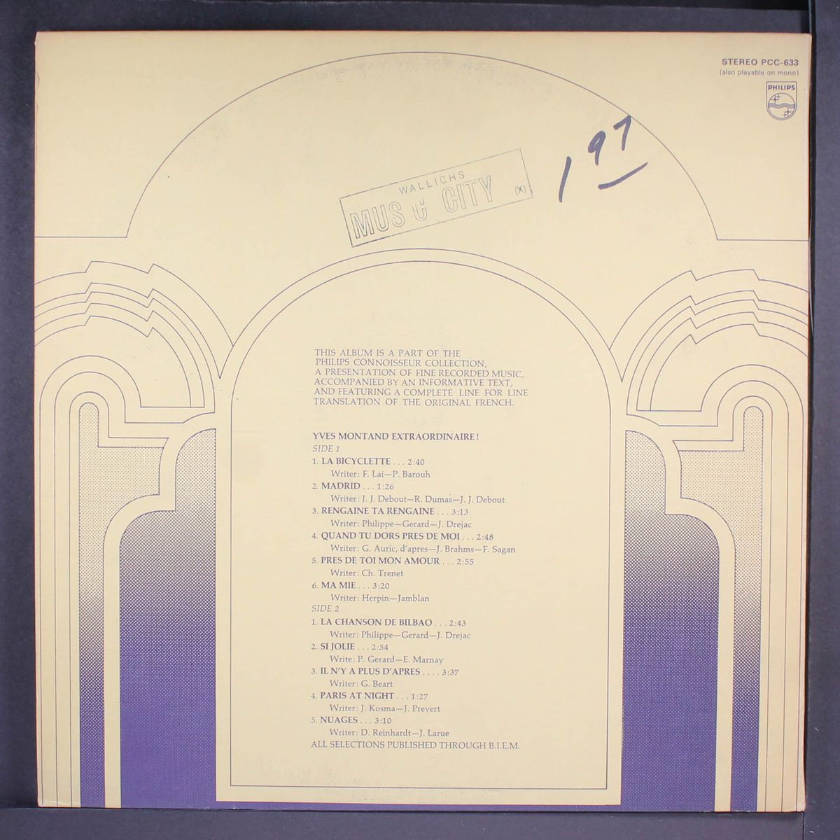 extraordinaire! by YVES MONTAND