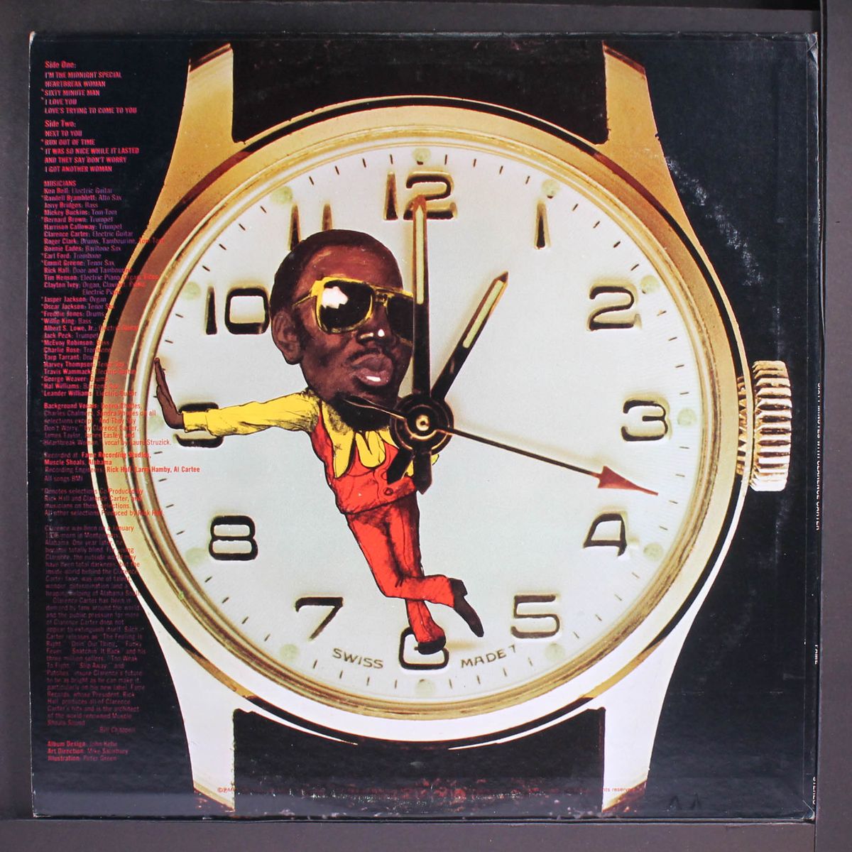 sixty minutes with by CLARENCE CARTER