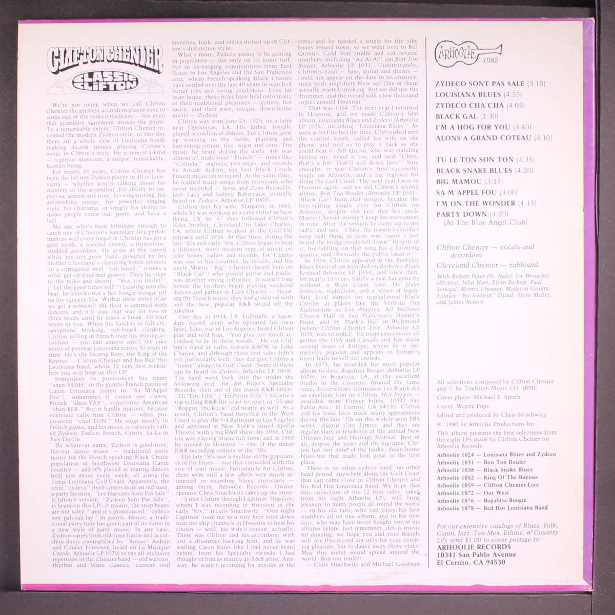 classic clifton by CLIFTON CHENIER