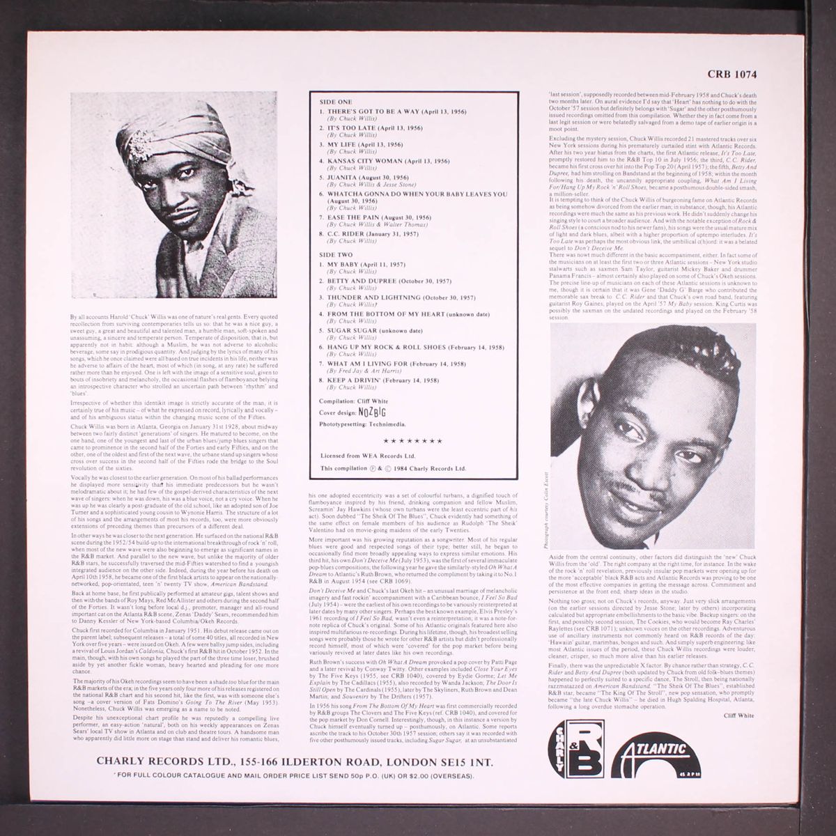 keep a drivin' by CHUCK WILLIS