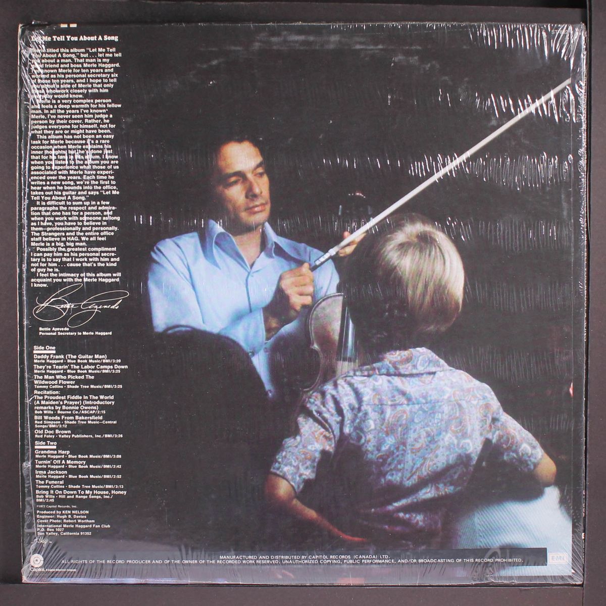 let me tell you about a song by MERLE HAGGARD