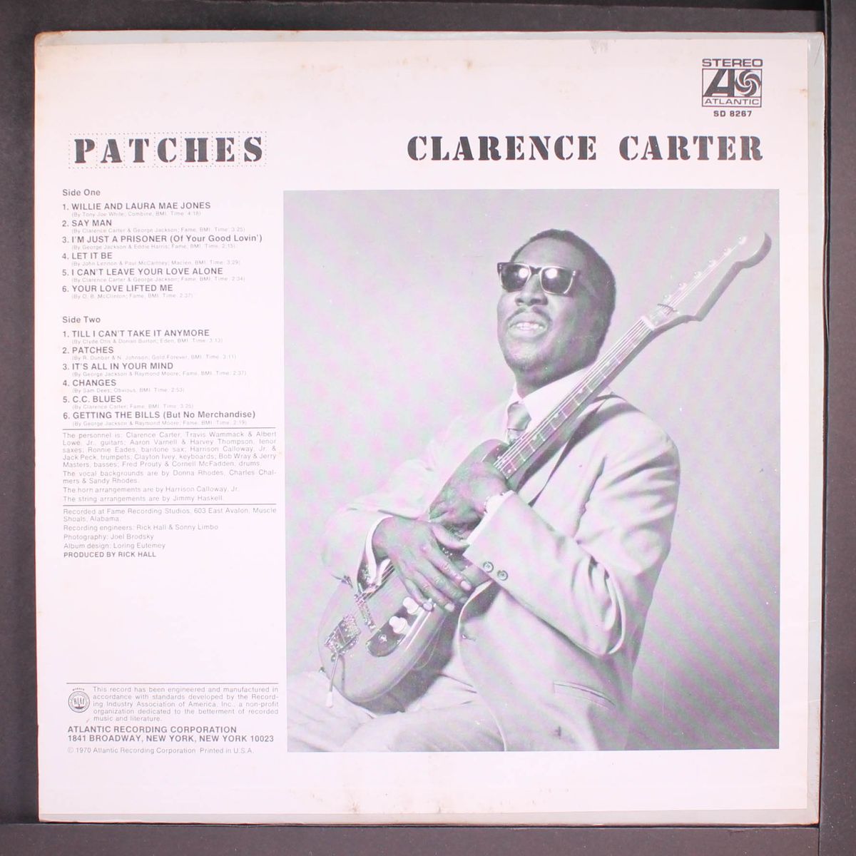 patches by CLARENCE CARTER