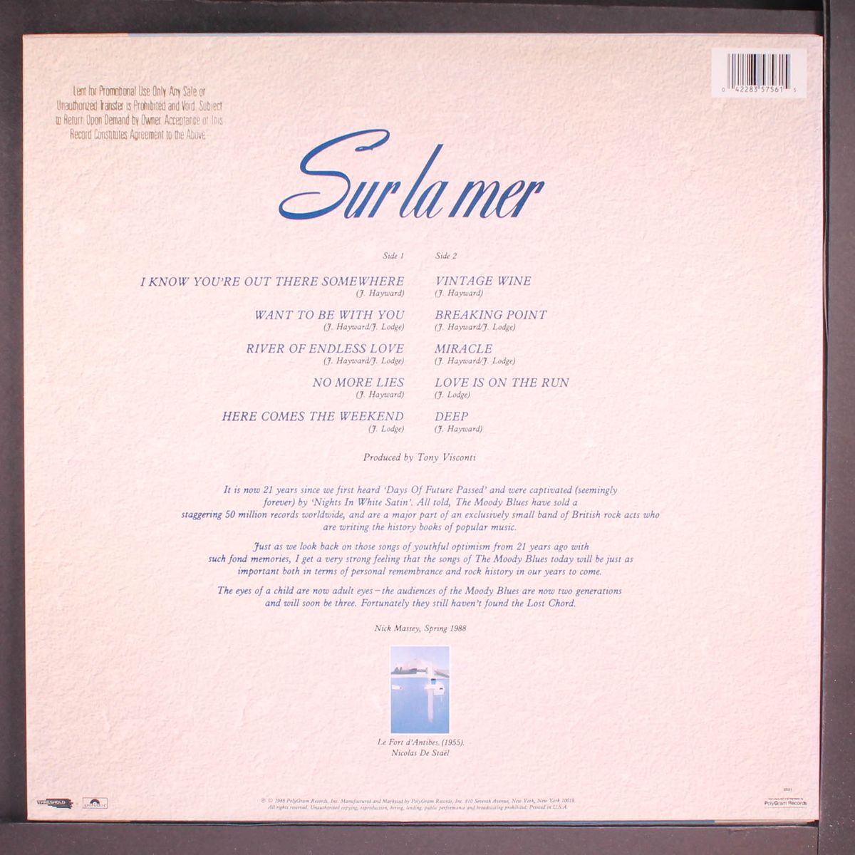 sur la mer by MOODY BLUES