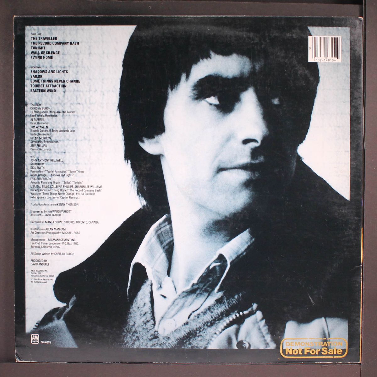 eastern wind by CHRIS DE BURGH