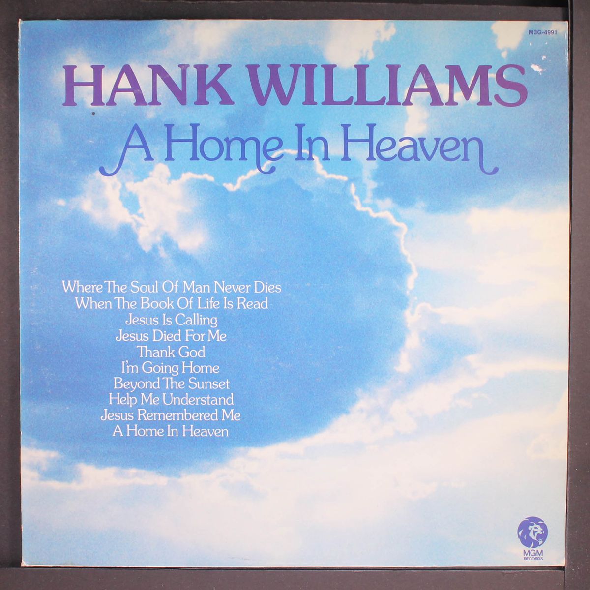 a home in heaven by HANK WILLIAMS