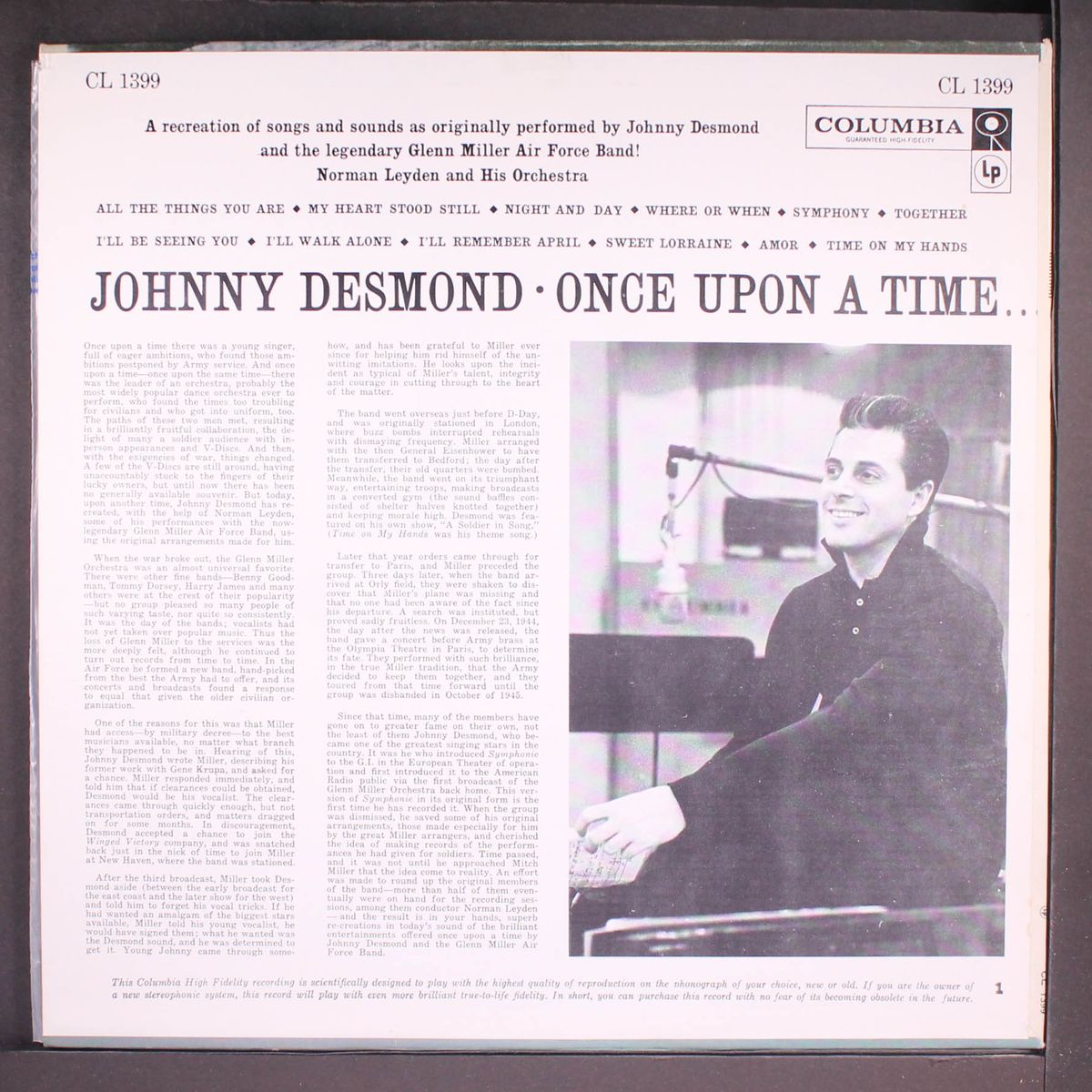 once upon a time by JOHNNY DESMOND