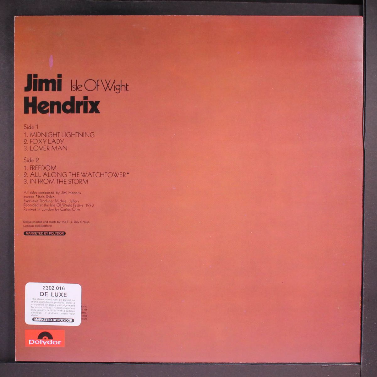 isle of wight by JIMI HENDRIX