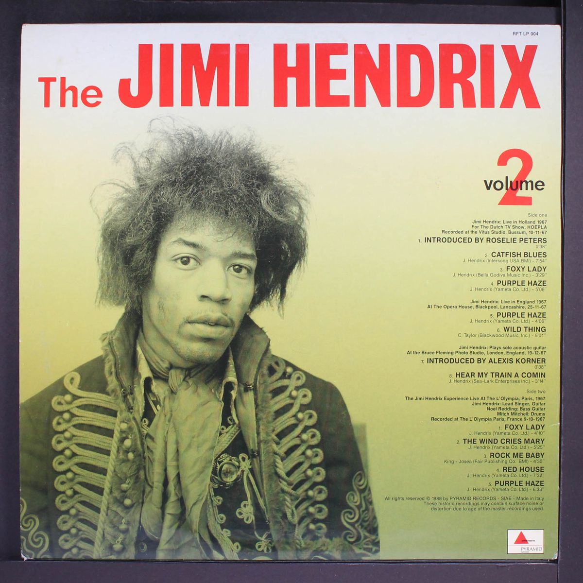 the wild man of pop plays, vol. 2 by JIMI HENDRIX