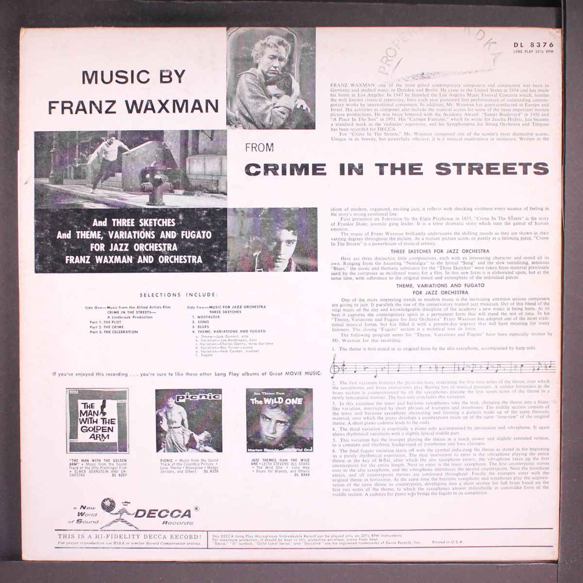 crime in the streets by SOUNDTRACK