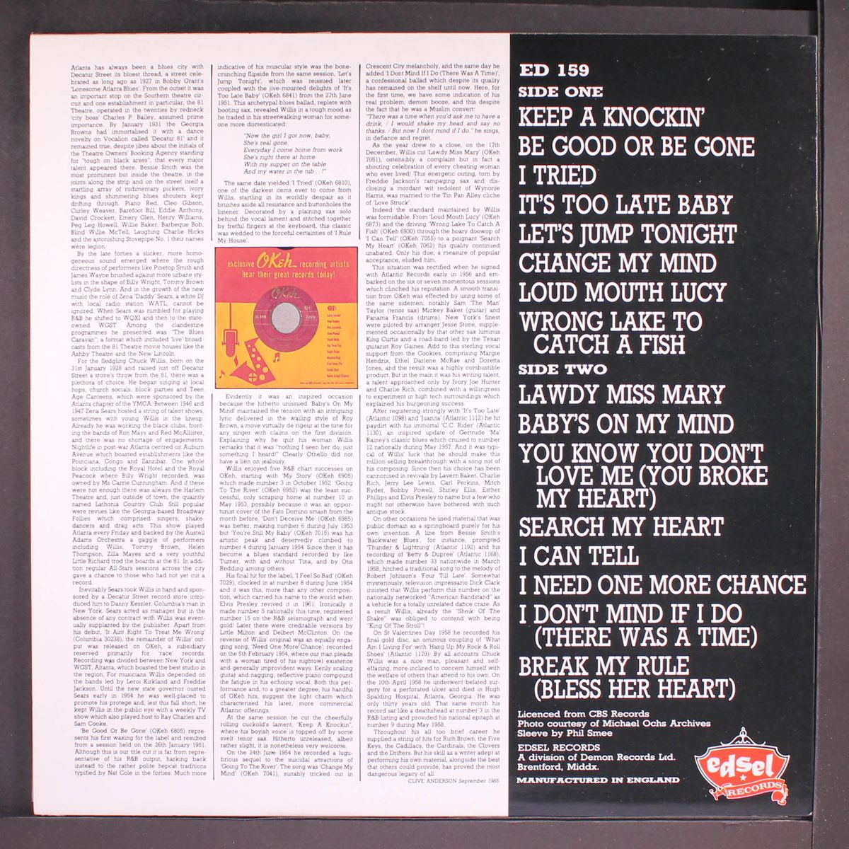 be good or be gone by CHUCK WILLIS