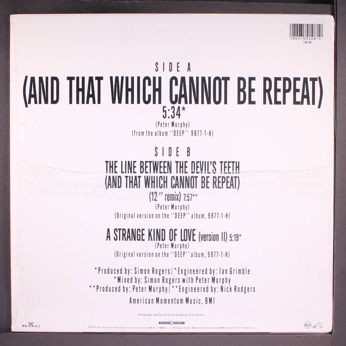 the line between the devil's teeth by PETER MURPHY